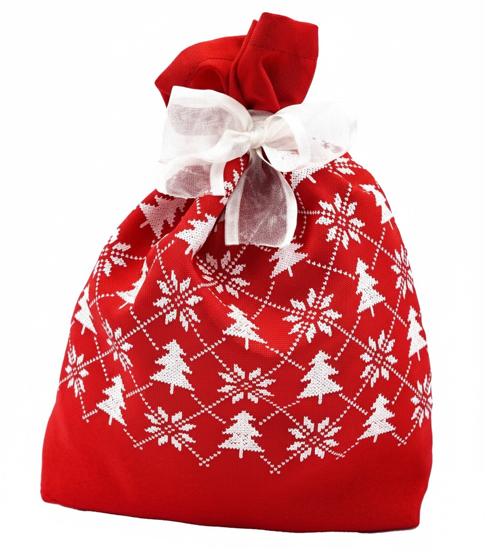 Набір цукерок подарунок на Новий рік та Миколая гуртом у мішку No3 500 г (Преміум), фото 1