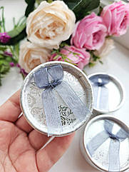 Футляр сріблястий