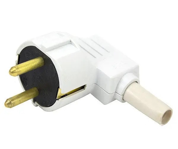 В10/16-001 Вилка кутова євро 16А (Беларусь,Бобруйск)