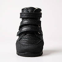 Дитячі ортопедичні черевики на зиму для корекції вальгусу на липучках 24 р, фото 4