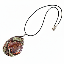 Кулон із Яшми на шнурі, фото 4