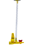 Концевик лінії поні з краном на квадратну трубу 22х22мм