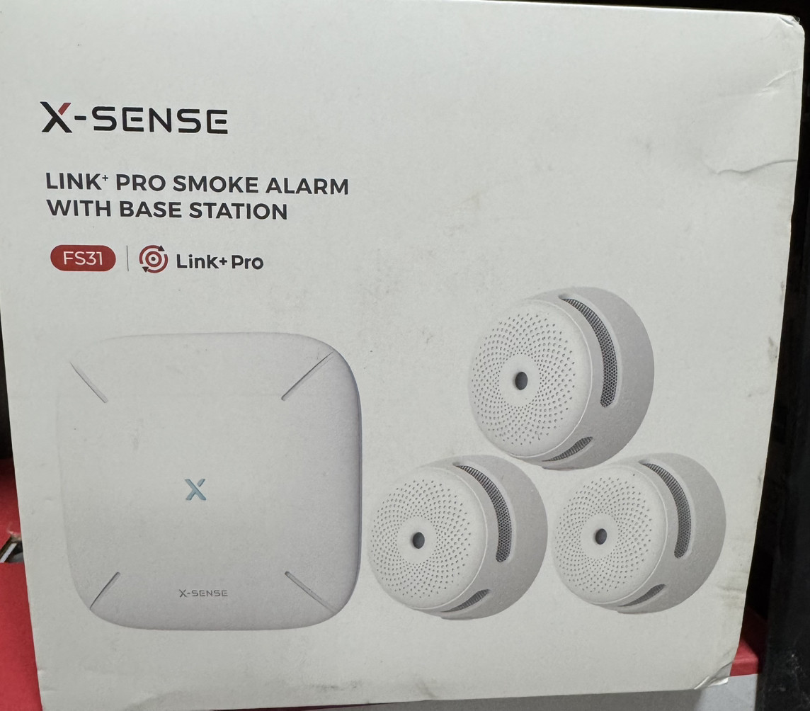 Датчики диму X-Sense Link+ Pro FS31 з базовою станцією, фото 1