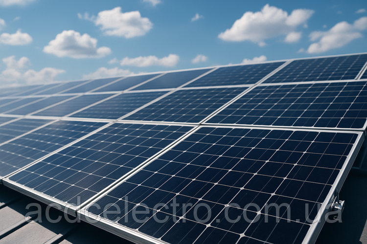 Сучасні сонячні панелі: ефективність нового покоління