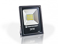 Прожектор світлодіодний (LED) EV-20-01 20W 95-265V 6400K 1600Lm SMD Евросвет, фото 1