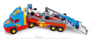 Дитяча машинка тягач-евакуатор для спортивних автомобілів серії Super Truck Wader (36620).