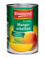 Консервований манго в сиропі DIAMOND 425 г
