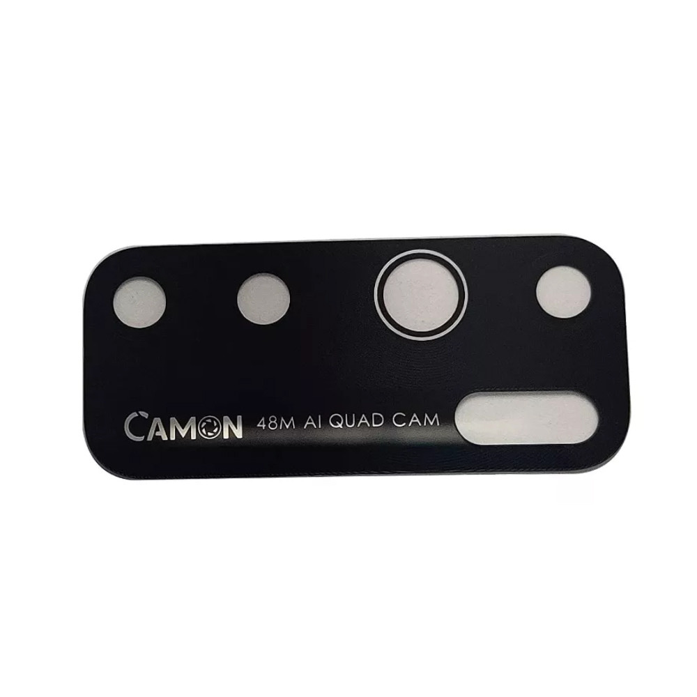 Скло камери Tecno Camon 15, Camon 15 Air (чорне), фото 1