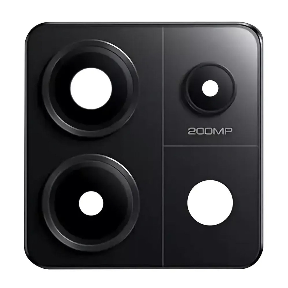 Скло камери Xiaomi Redmi Note 13 Pro 5G (з чорною рамкою), фото 1
