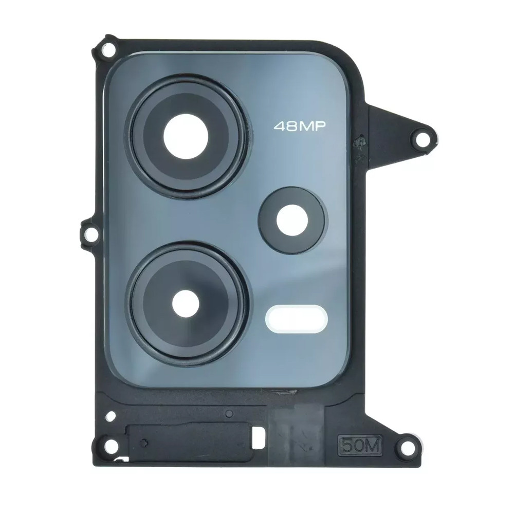 Скло камери Xiaomi Redmi Note 12 5G (з чорною рамкою), фото 1