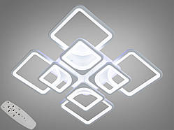 LED люстра з пультом 150W Diasha 8060/4+4WHLED3colordimmer