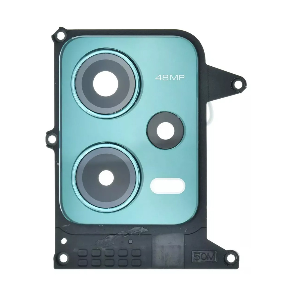 Скло камери Xiaomi Redmi Note 12 5G (з зеленою рамкою), фото 1