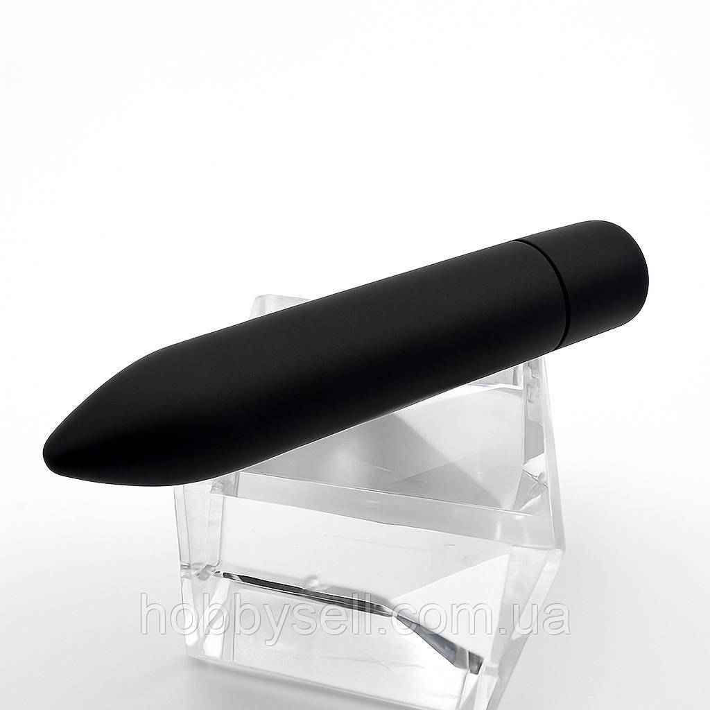 Віброкуля 10 режимів чорна 9см Original (Анонімно), Вібропуля Вібратор для клітора, фото 1