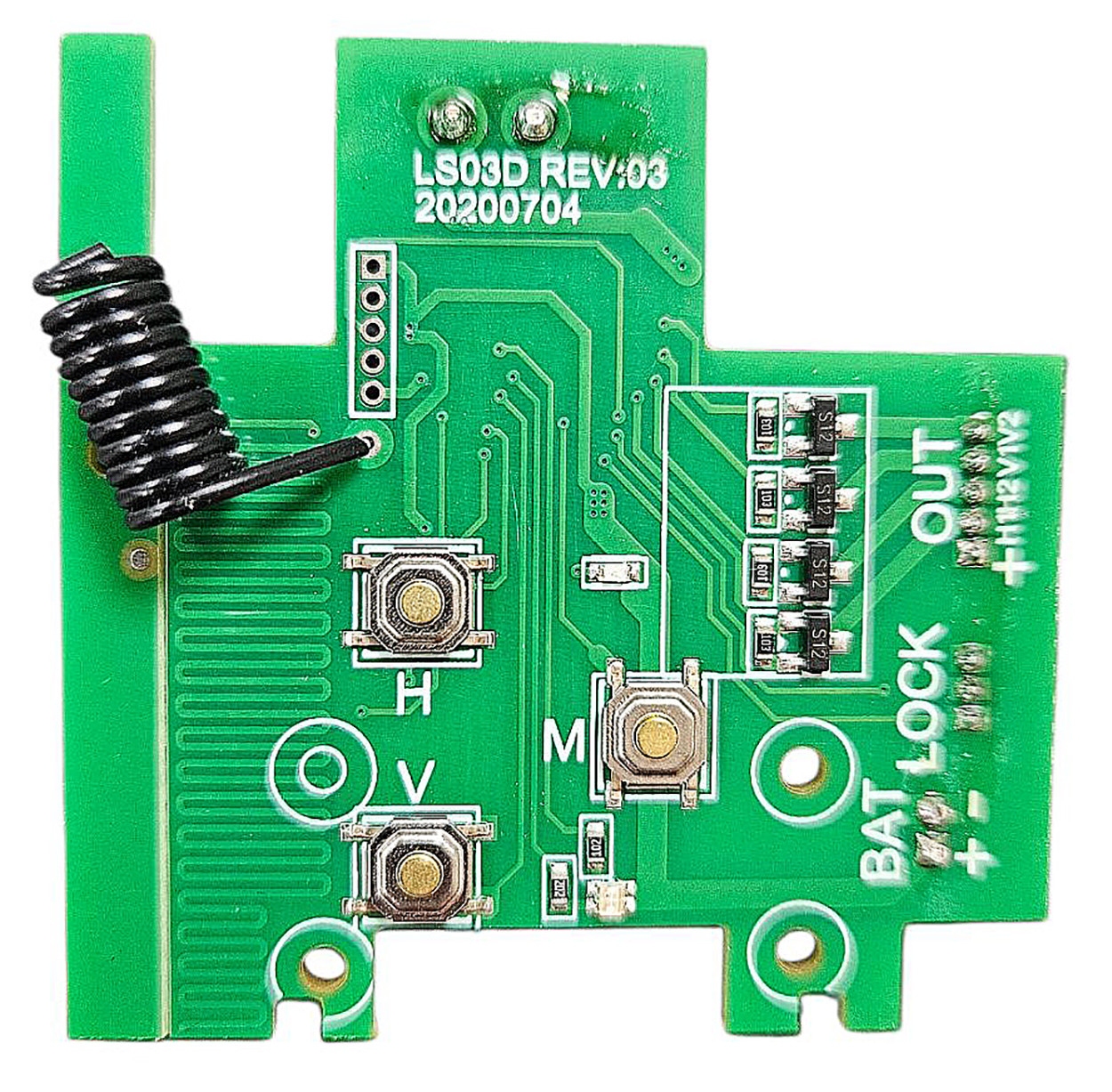 Плата управління з кнопками для лазерного рівня Huepar ZK04CG