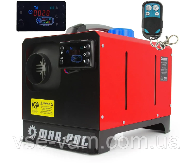 Дизельний нагрівач Webasto Poland 8 кВт, живлення 230V/50 Гц і 12V,, фото 1