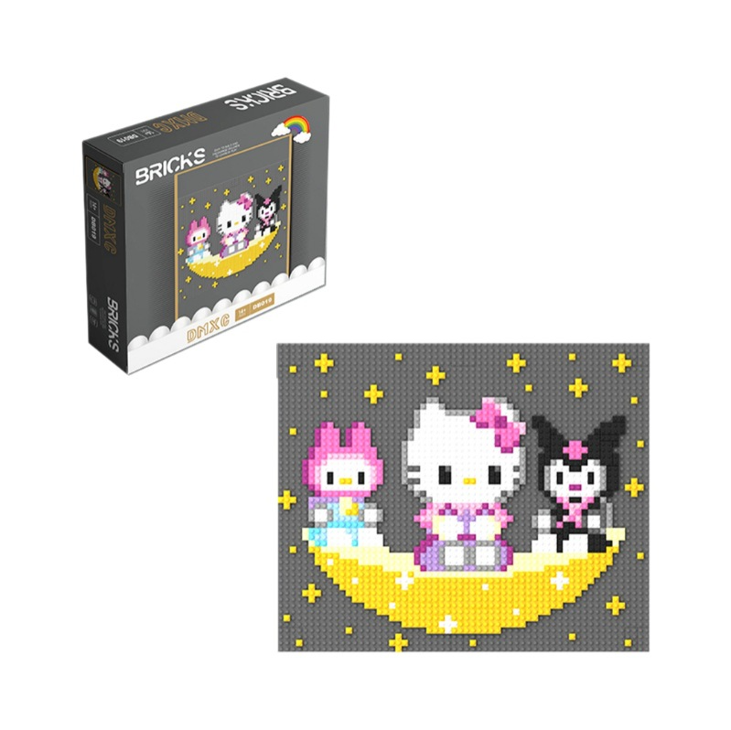 Картина мозаїка конструктор Куромі 20 см, розвивающа мозайка дитяча, фото 1