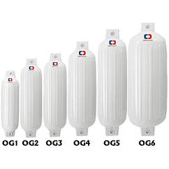 Кранець OG1 / OG2 / OG3 / OG4 / OG5 / OG6, білий, Osculati. (модель: OG1)