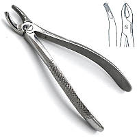 Щипці для видалення молочних молярів верхньої щелепи, № 39, типу Щ-180  PIC-042