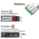 NGFF SSD M.2 SATA 3 Адаптер, Перехідник у SATA 6 Gb/s, B ключ, фото 3