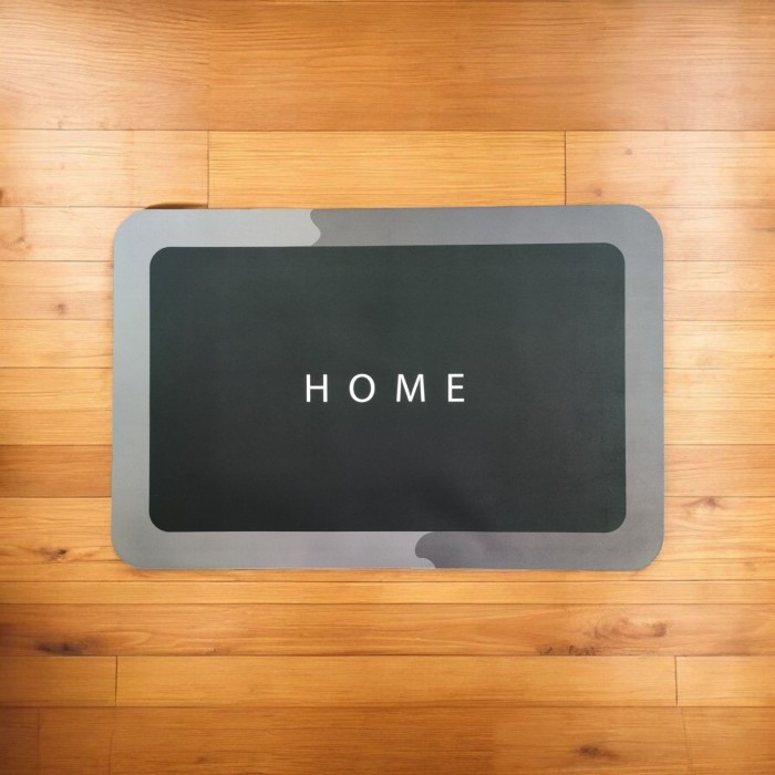 Вологопоглинальний килимок у ванну 57 х 38 см антиковзний килимок прямокутний HOME (53400), фото 1