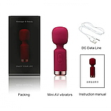 Вибромассажер Magic Wand mini Orbit, фото 6