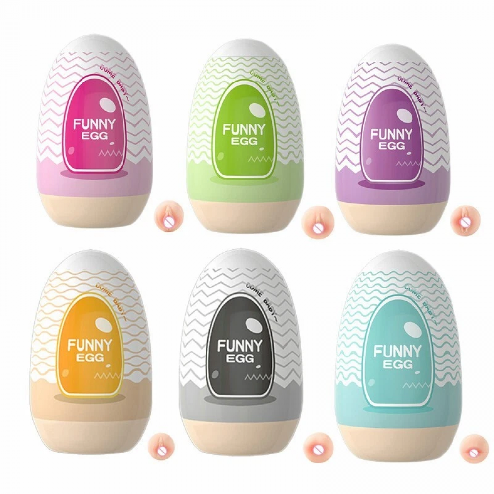 Яйце мастурбатор Funny Egg, фото 1