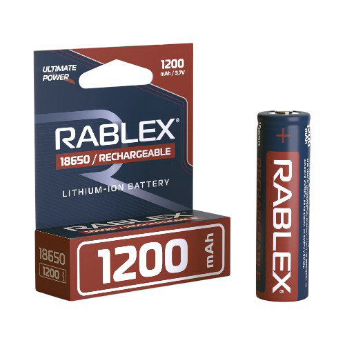 Акумулятор Rablex Li-Ion 18650 1200mAh (без захисту), фото 1