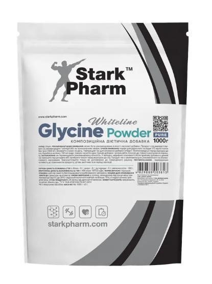 Гліцин в порошку Stark Pharm Glycine  1000 грам Pure, фото 1
