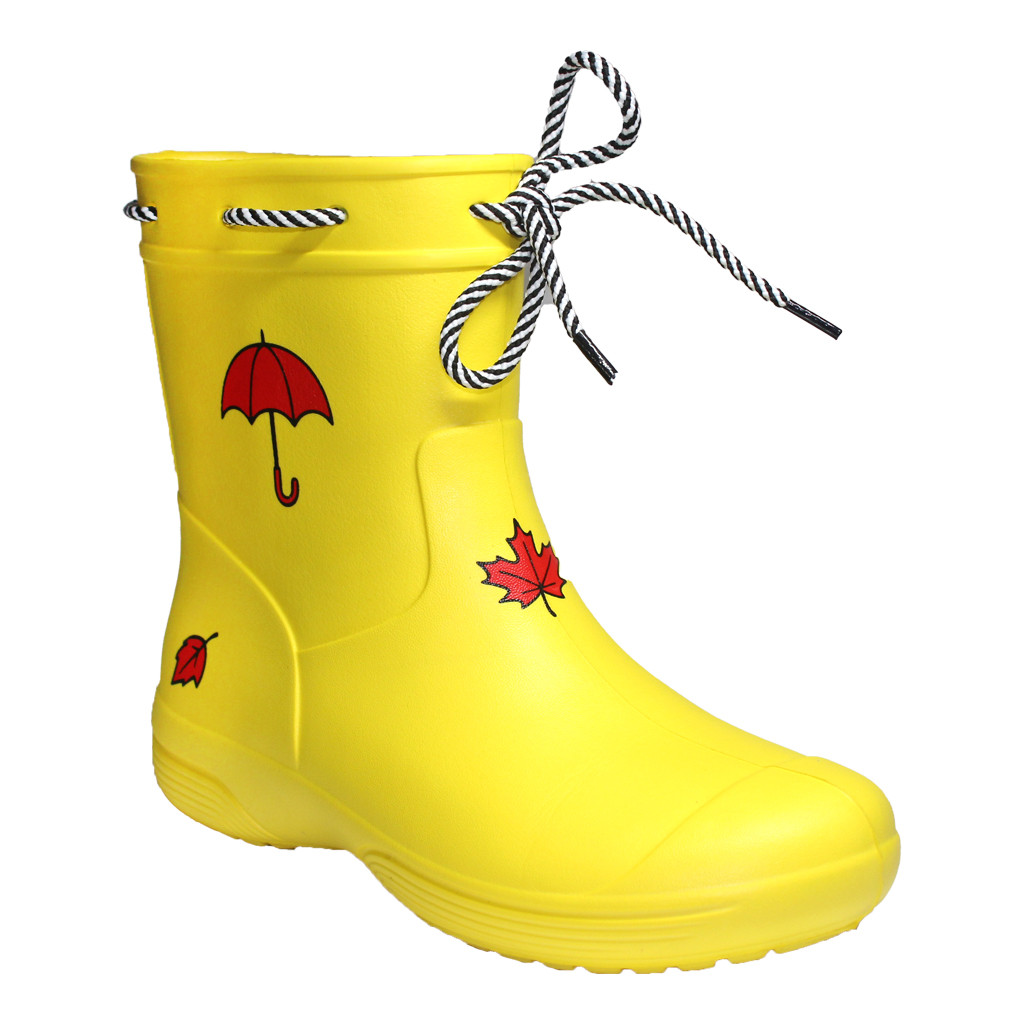 Чоботи жіночі Jose Amorales 119600 Жовті з принтом, фото 1