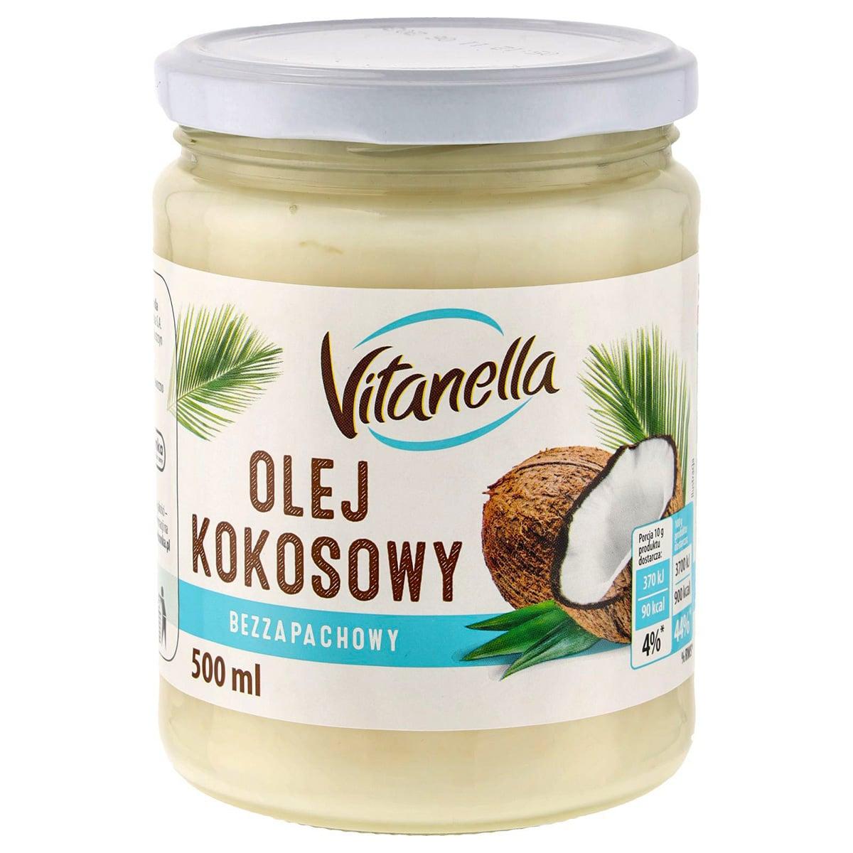 Кокосова олія Olej Kokosowy Vitanella 500 г