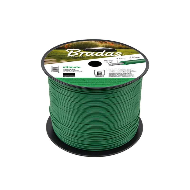 Межовий кабель для газонокосарок, 2,7 мм 
x 200 м, ULTIMATE, GREEN, LM-CU27200GR