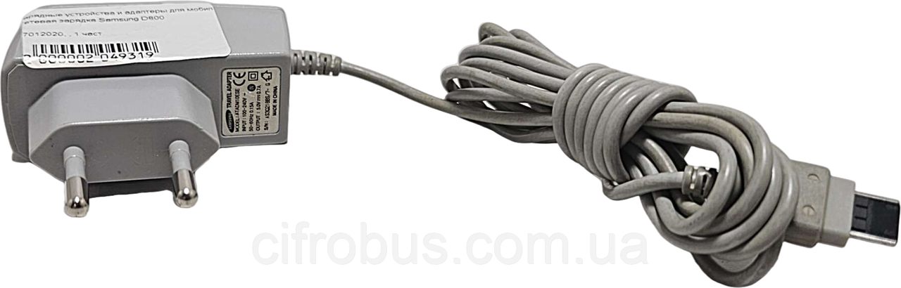 Зарядний пристрій Б/К Мережева зарядка Samsung D800, фото 1