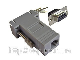 Перехідник GC-15FT8 DB-15 розетка — гніздо RJ-45 (8P8C)