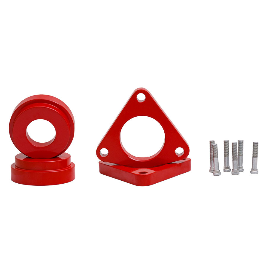 Комплект алюмінієвих проставок висотою 20 мм для збільшення дорожнього просвіту на автомобілях Kia., фото 1