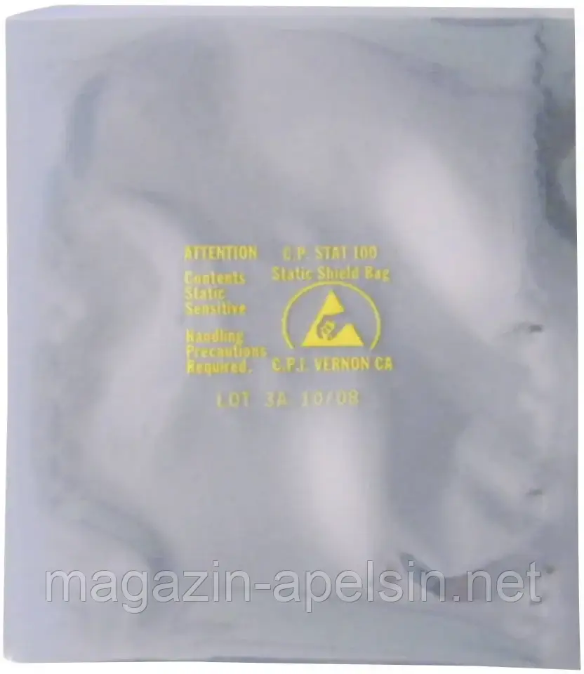 Сумка ESD (Д x Ш) 152 мм x 254 мм, екранування, код ESD S BJZ