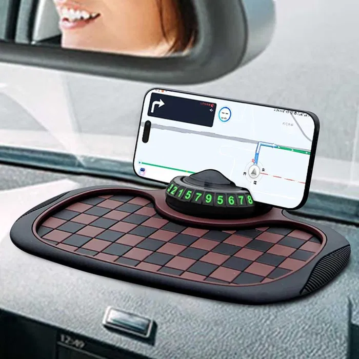 Універсальний антиковзний килимок (Накладка) для Приладної Панелі Автомобіля (для Телефону, Очків, Ключів) iC227, фото 1