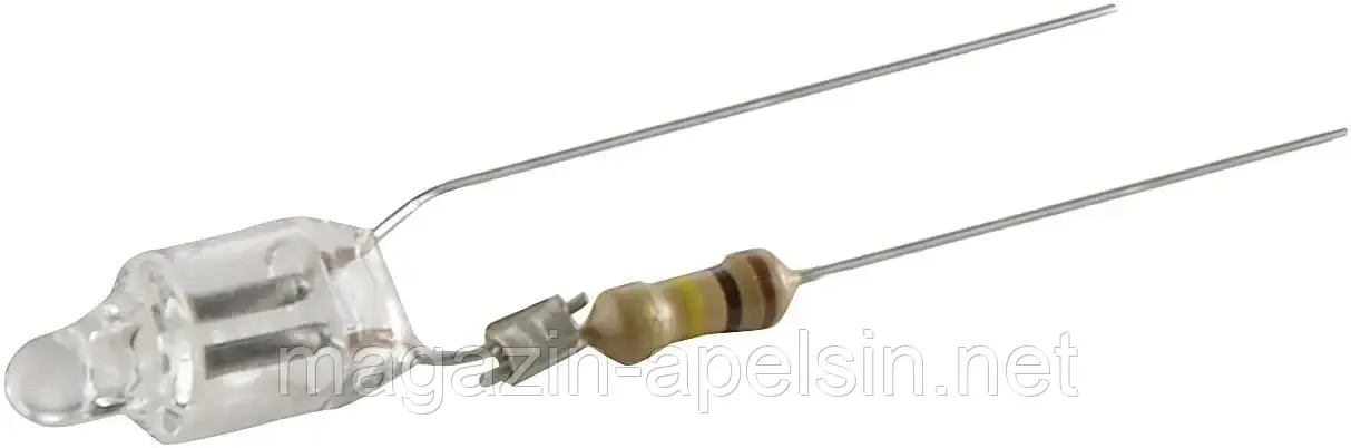 Barthelme 000823O6 Неонова лампочка 230 В 0,25 Вт Вільні контакти помаранчеві 1 шт.