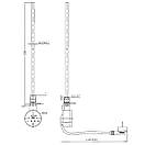 ТЕН електричний Mixxus TEH-0109 CHROME для сушарок для рушників 900 W (колір хром) (MI6630), фото 5