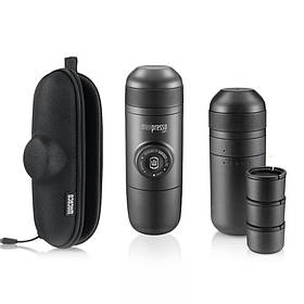 Набір для кави Wacaco Minipresso GR: кавоварка, кошики, резервуар та чохол