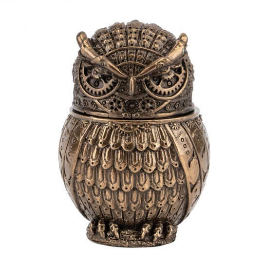 Шатулка "Veronese" Сова 5.5*8 см, полістоун (77985A1)