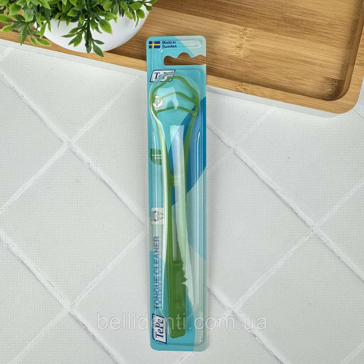 Очищувач для язика TePe Good (зелений) 1 шт