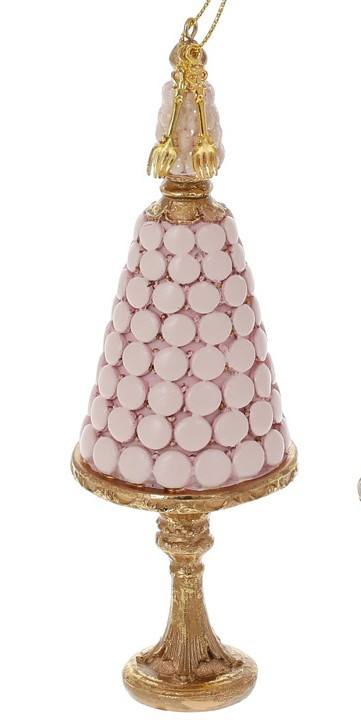 Ялинкова прикраса Торт Macaron 18 см, фото 1