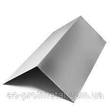 Конек простой оцинкованный для крыши., фото 1