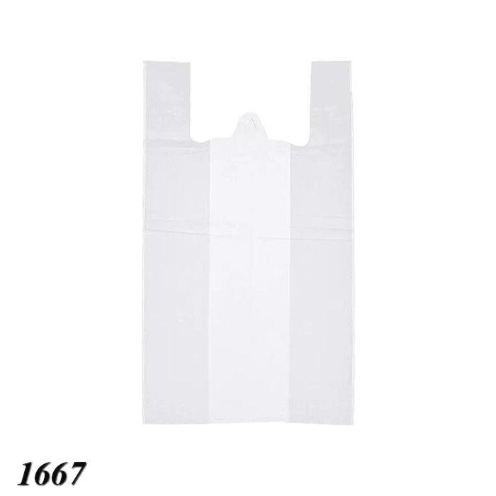 Пакети майка білі 18х28 см (1000шт), фото 1