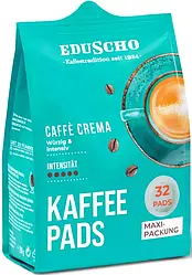 Кава в чалдах Senseo Tchibo Eduscho Caffe Crema 32шт Cенсео 62 мм Німеччина