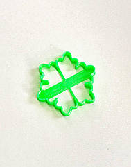 Пластикова Вирубка для пряника Сніжинка