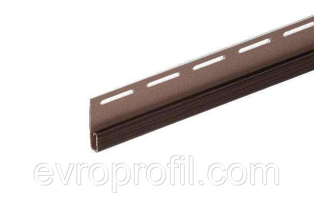 Планка FaSiding Standard/BlockHouse "фінішна" "Коричневий", фото 1