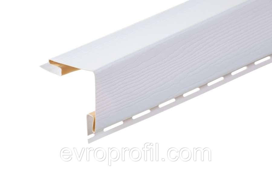 Планка FaSiding Standard/BlockHouse "зовнішній кут" "Бавовна", фото 1