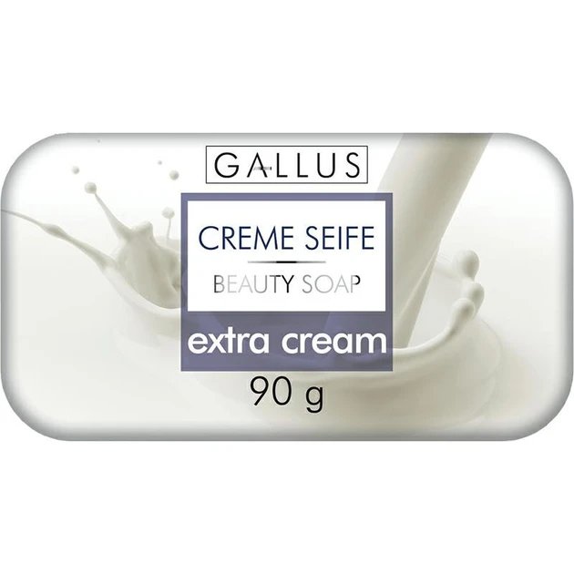Мило тверде Gallus Extra Cream Перламутр 90 г Тверде крем-мило для рук Туалетне мило для рук