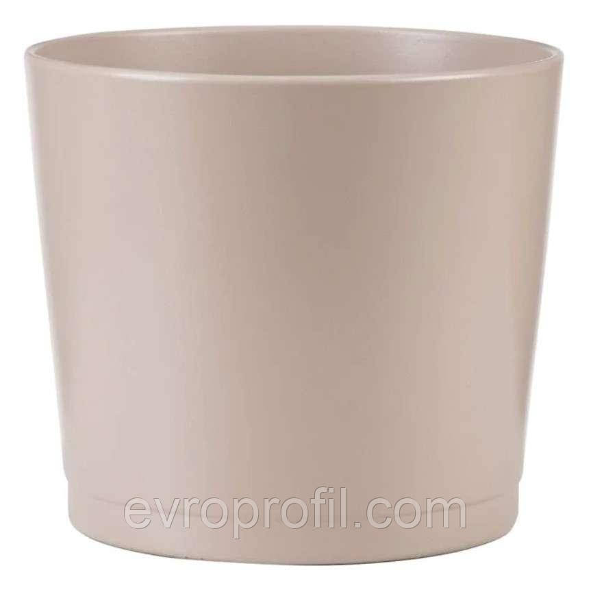 Кашпо для квітів Scheurich 883, кераміка, 13“ сіро-коричневий, фото 1